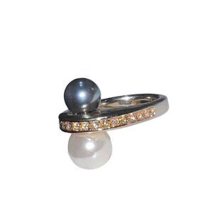 New Park Lane Raquel As Different as Night & Day Women’s Designer Ring size 7